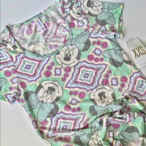 LuLaRoe Classic Tee- XXS - Minnie Mouse